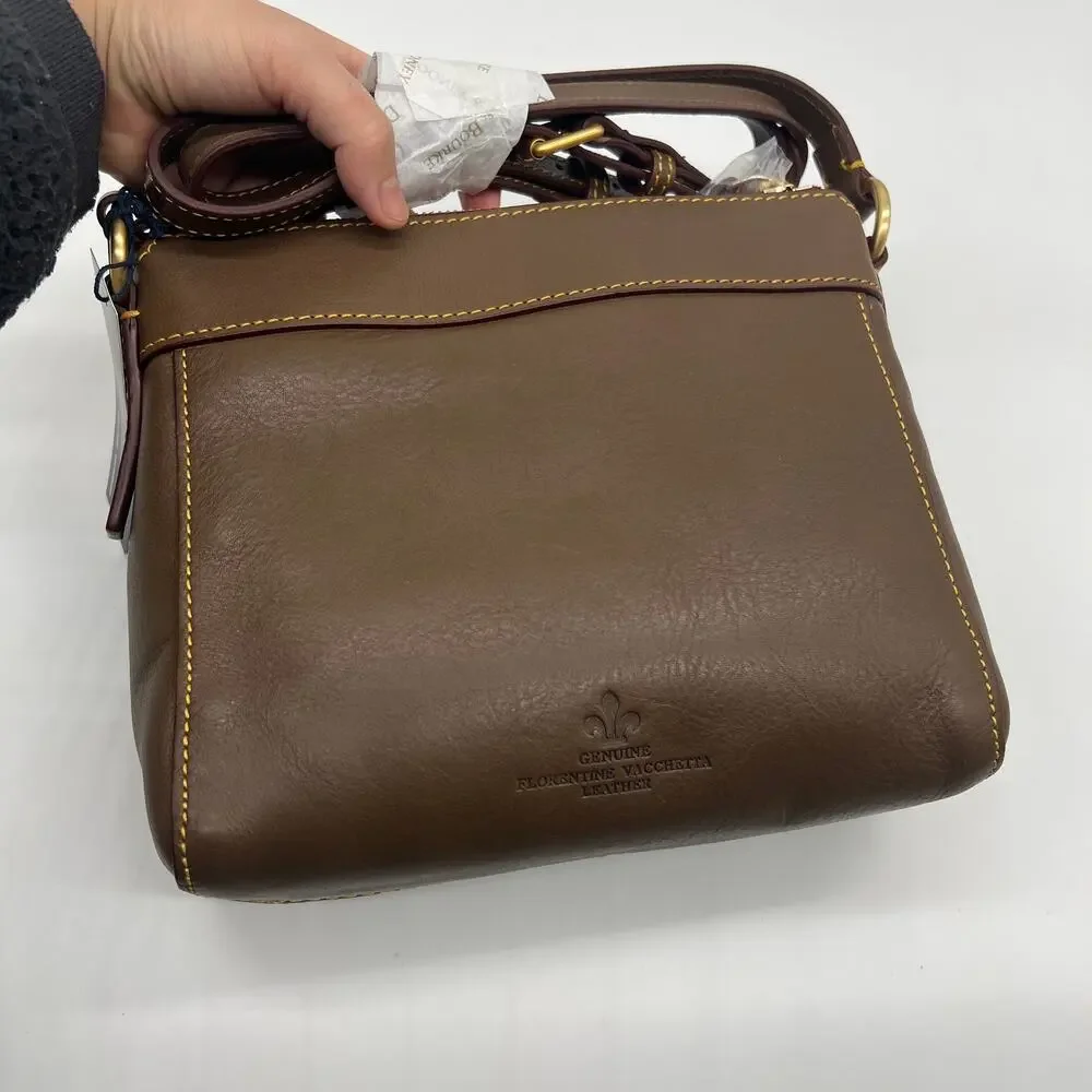 Dooney & Bourke Women Purse Florentine Leather Allison Crossbody Bags Elephant